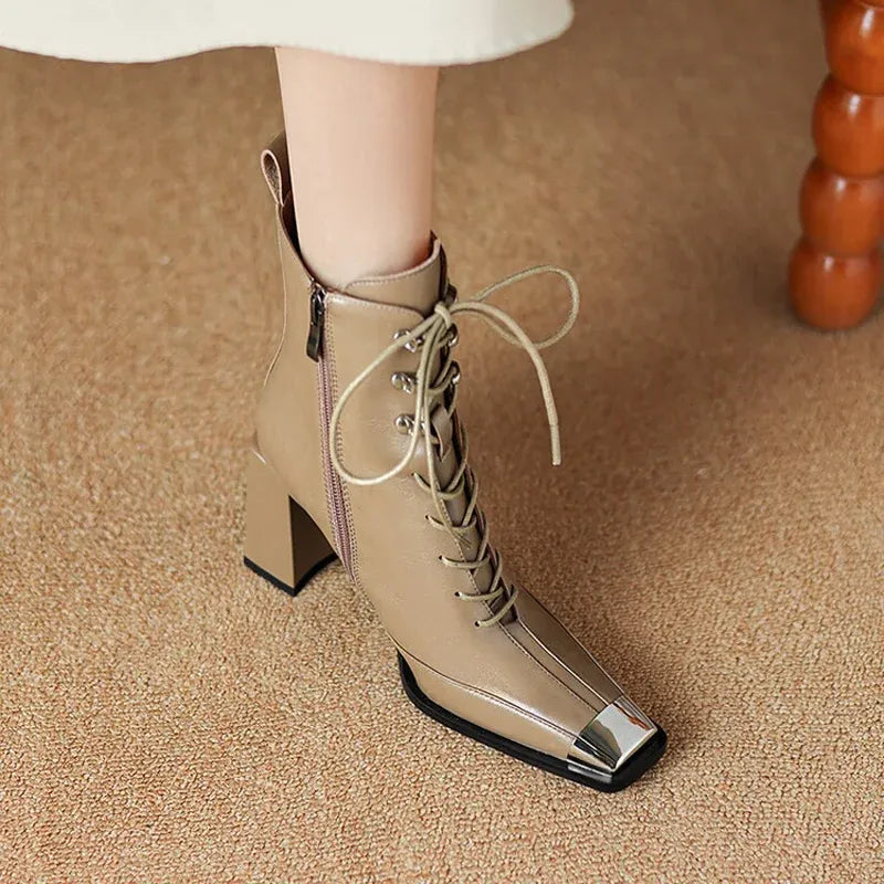Adelaide Leather Ankle Boots — photo 1