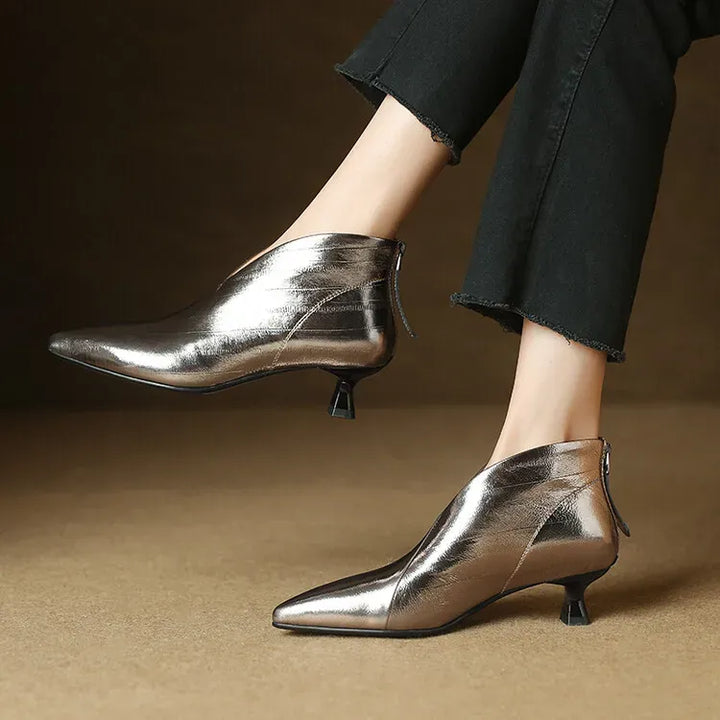 Claudia Genuine Leather Ankle Boots — photo 13