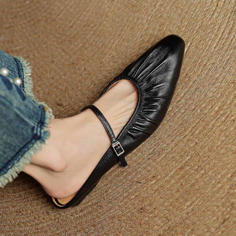 Naomi Genuine Leather Mules — photo 15