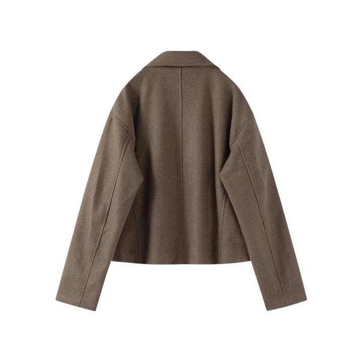 Women’s Minimalist Zip-Up Coat - Heston Manor