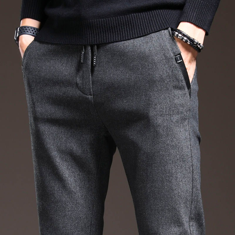 Men’s Slim Fit Performance Pants - Heston Manor