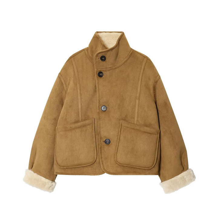 Women’s Reversible Faux-Shearling Coat - Heston Manor
