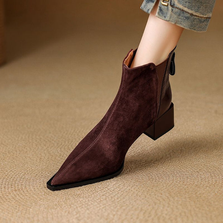 Clementine Block Heel Ankle Boots — photo 32