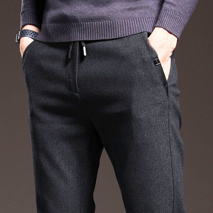 Men’s Slim Fit Performance Pants - Heston Manor