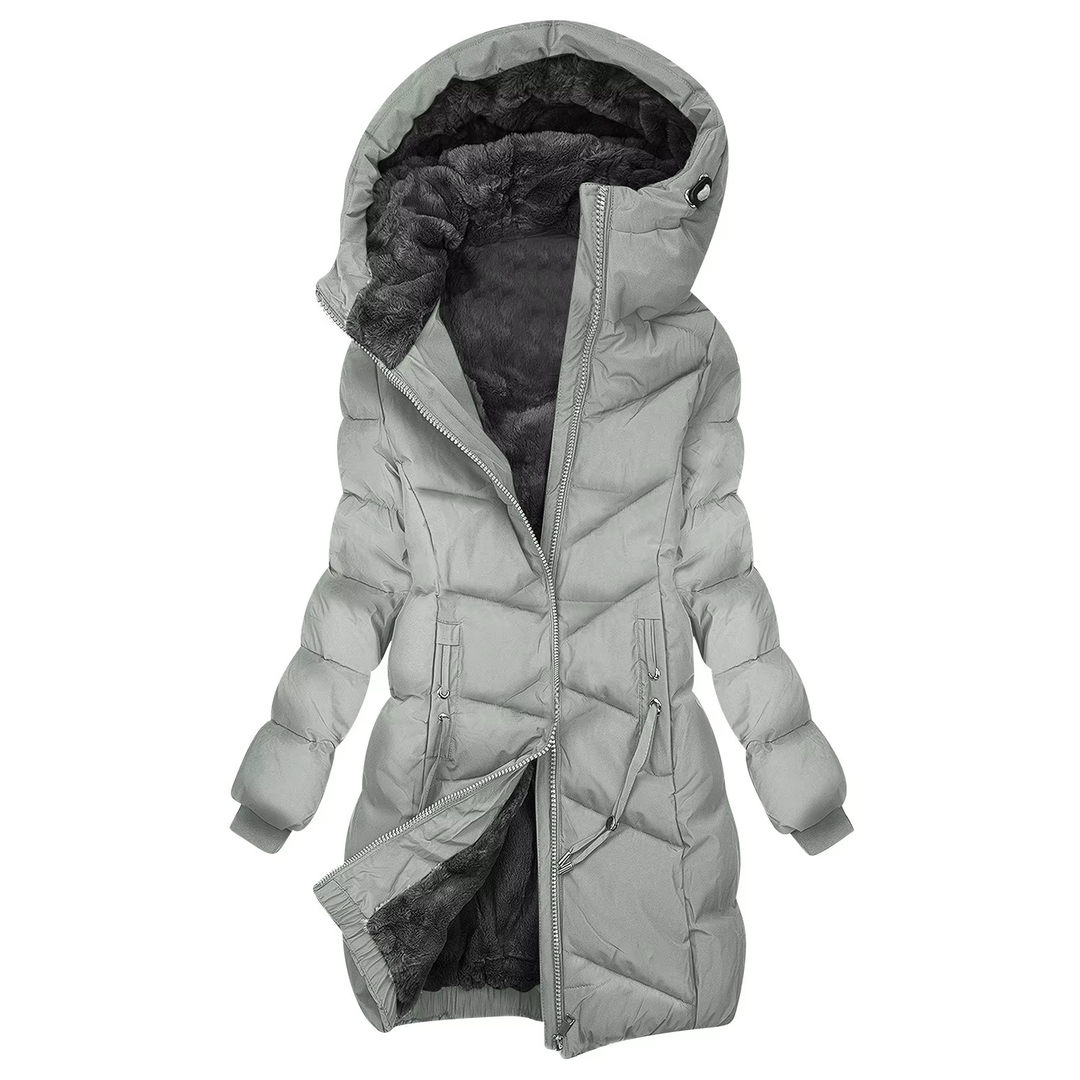 Women’s Winter Plush-Lined Parka - Heston Manor