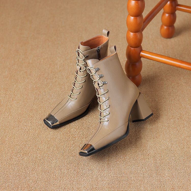Adelaide Leather Ankle Boots — photo 24