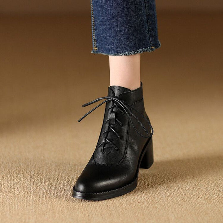 Jasmine Leather Ankle Boots — photo 7