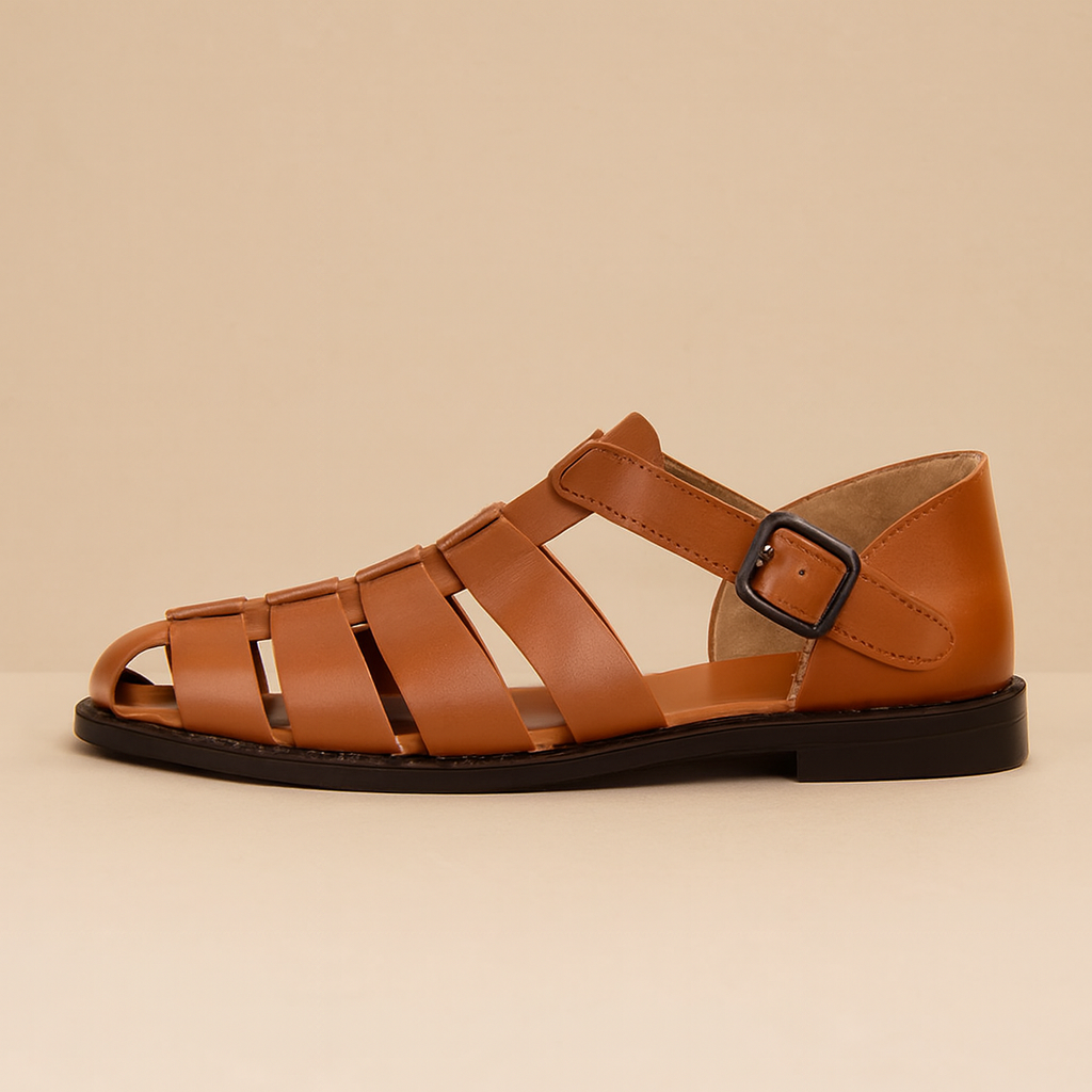 Donovan Leather Sandals — photo 5
