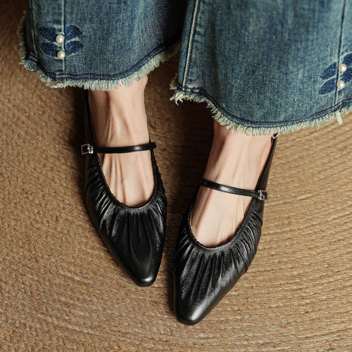 Naomi Genuine Leather Mules — photo 16