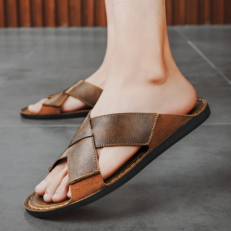 Efron Genuine Leather Sandals
