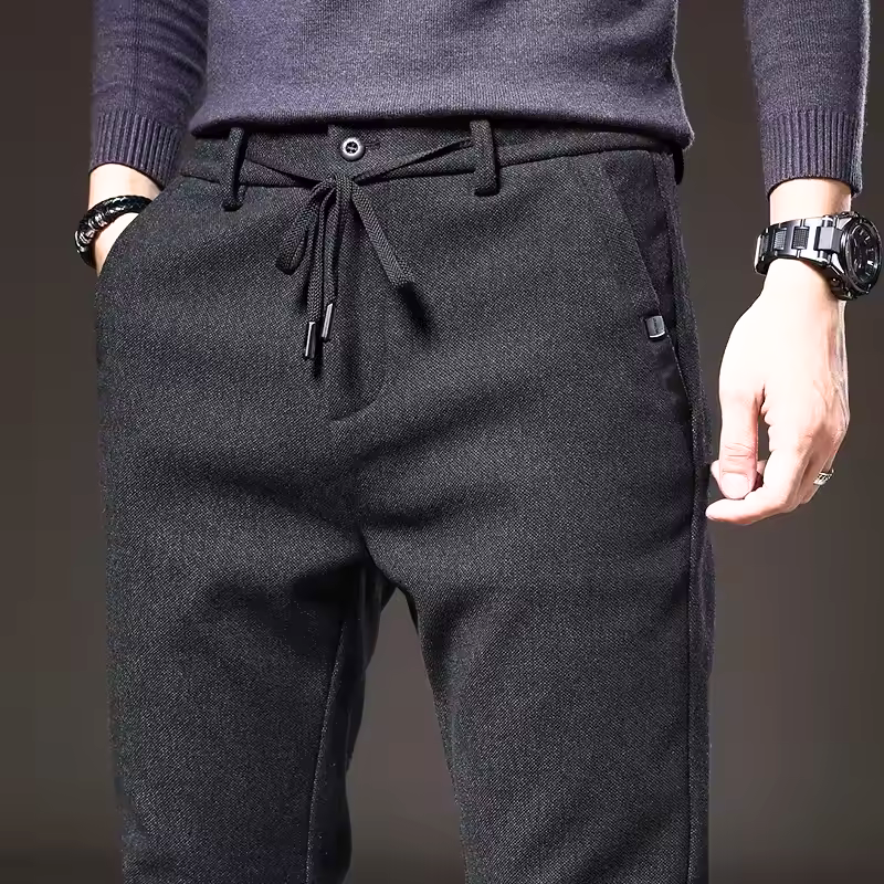 Men’s Slim Fit Performance Pants - Heston Manor
