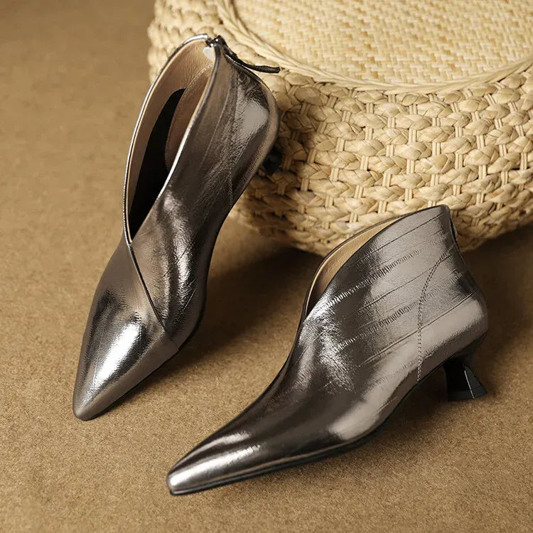 Claudia Genuine Leather Ankle Boots — photo 4