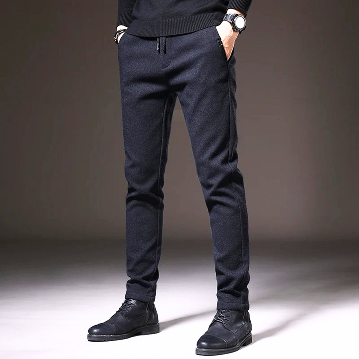 Men’s Slim Fit Performance Pants - Heston Manor