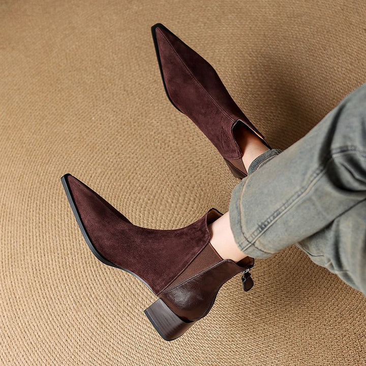 Clementine Block Heel Ankle Boots — photo 8