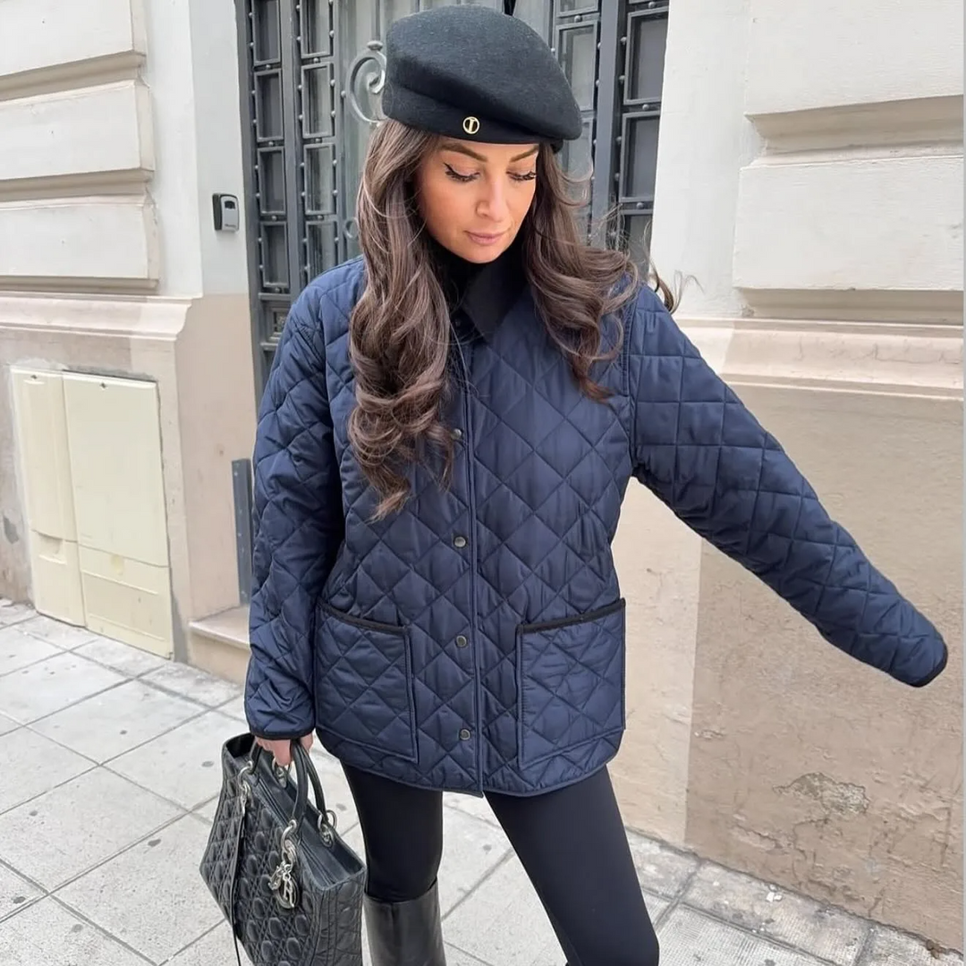 Women’s Quilted City Jacket - Heston Manor