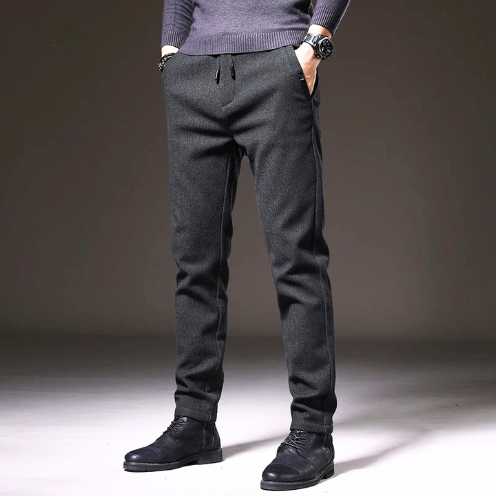 Men’s Slim Fit Performance Pants - Heston Manor