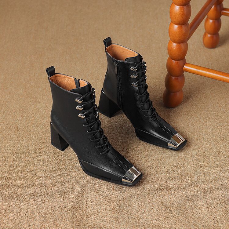 Adelaide Leather Ankle Boots — photo 25