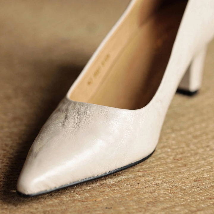 Coralie Genuine Leather Heels — photo 10