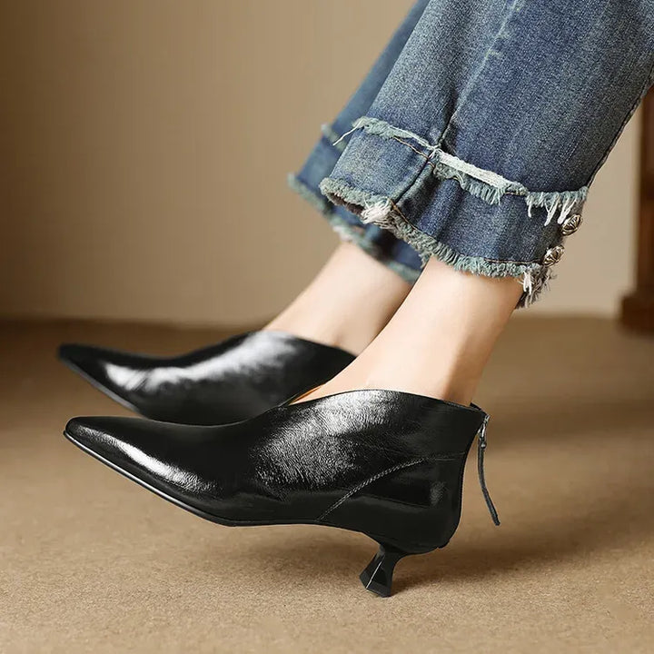 Claudia Genuine Leather Ankle Boots — photo 18