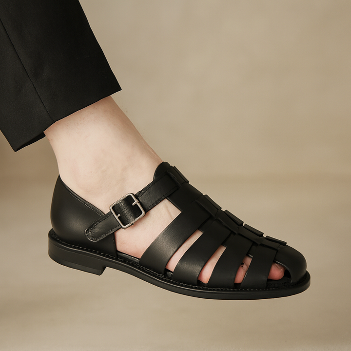 Donovan Leather Sandals — photo 21