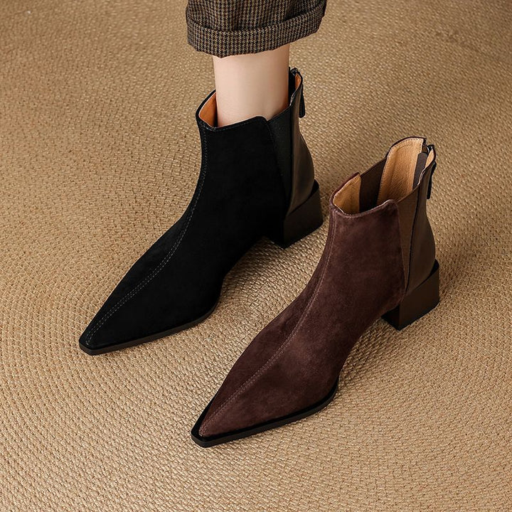 Clementine Block Heel Ankle Boots — photo 9