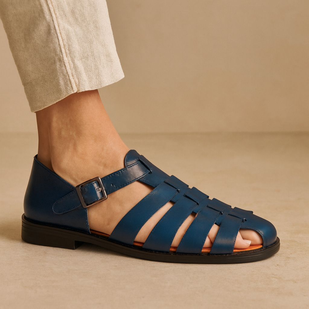 Donovan Leather Sandals — photo 13