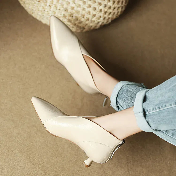 Claudia Genuine Leather Ankle Boots — photo 24