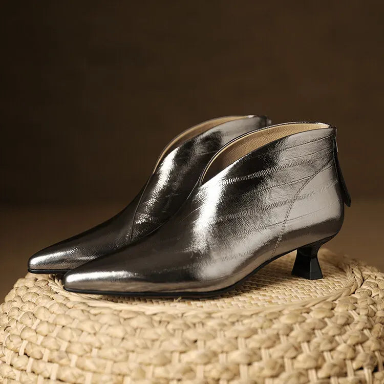Claudia Genuine Leather Ankle Boots — photo 5