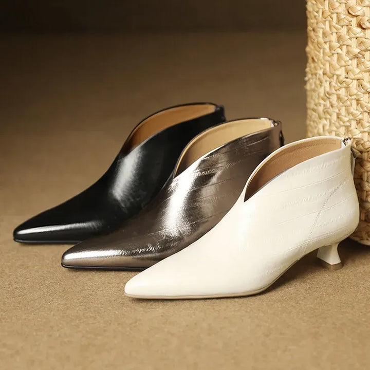 Claudia Genuine Leather Ankle Boots — photo 1