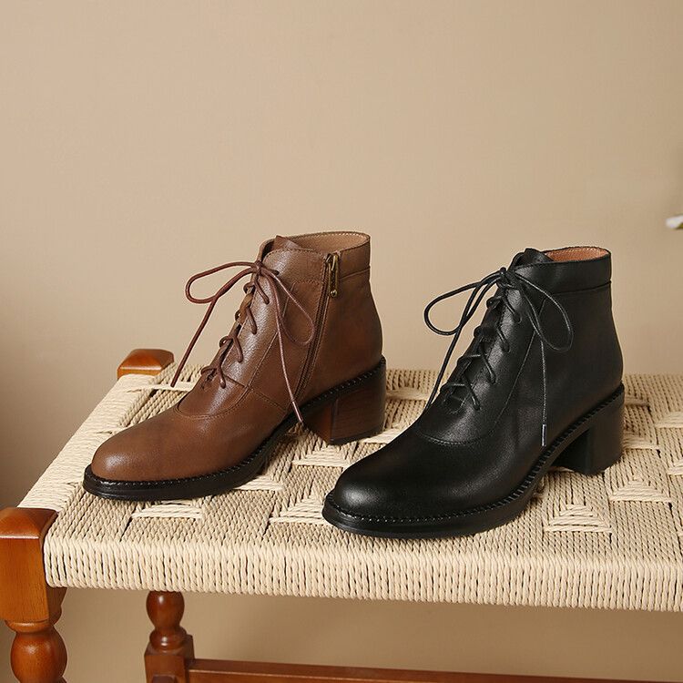 Jasmine Leather Ankle Boots — photo 18