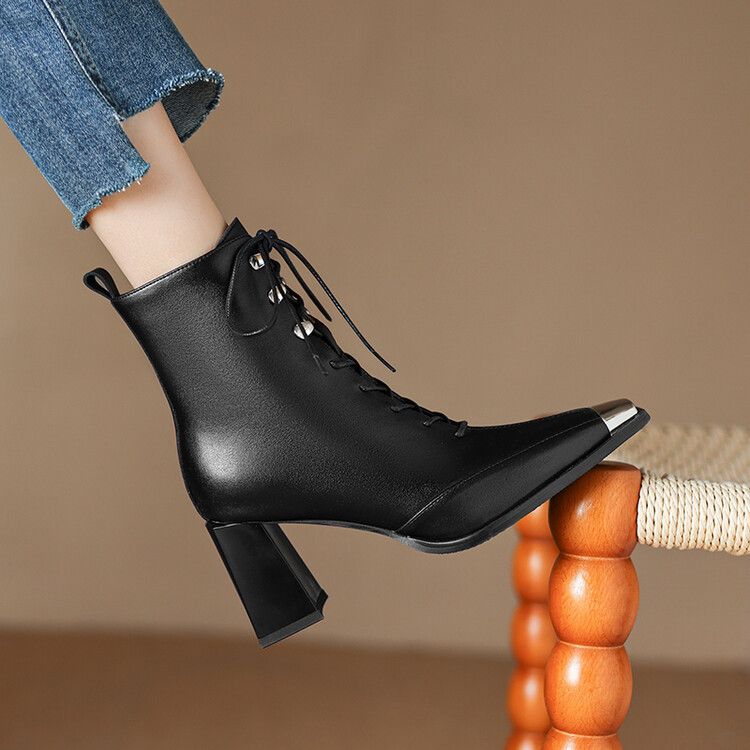 Adelaide Leather Ankle Boots — photo 20