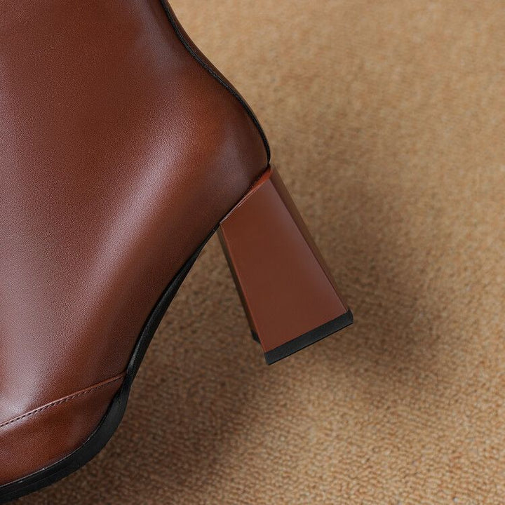 Adelaide Leather Ankle Boots — photo 29