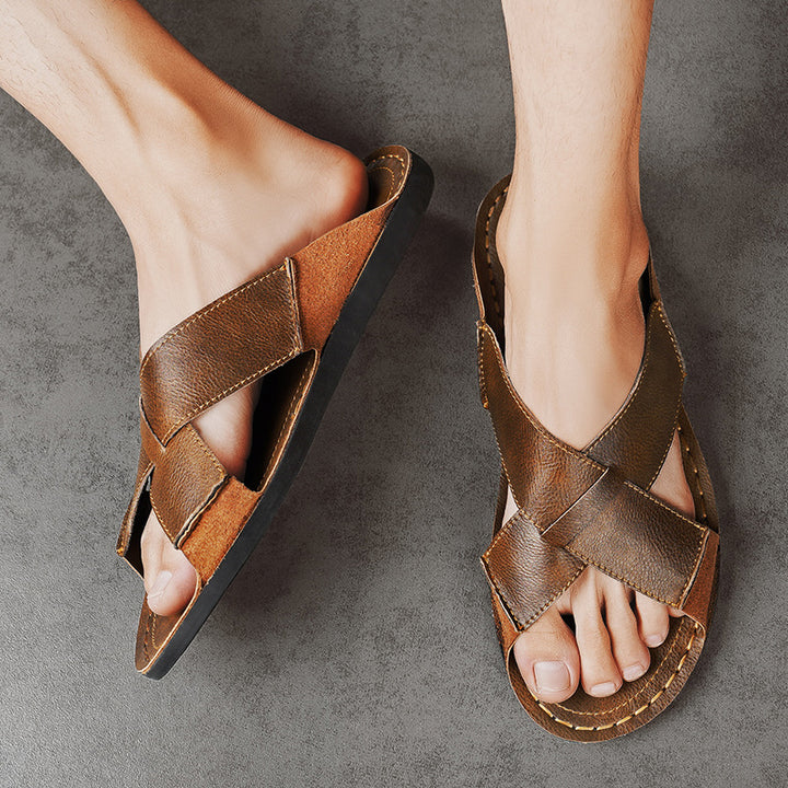 Efron Genuine Leather Sandals