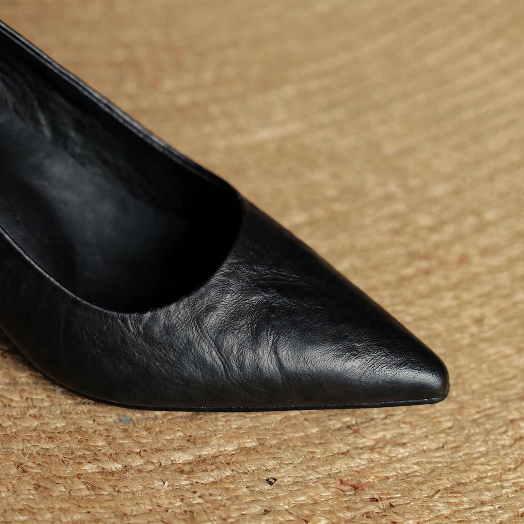 Coralie Genuine Leather Heels — photo 15