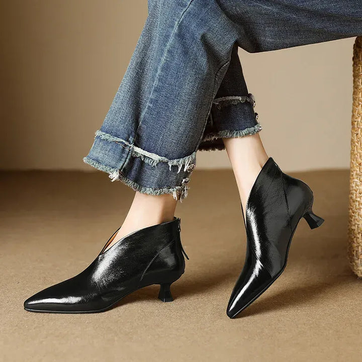 Claudia Genuine Leather Ankle Boots — photo 17