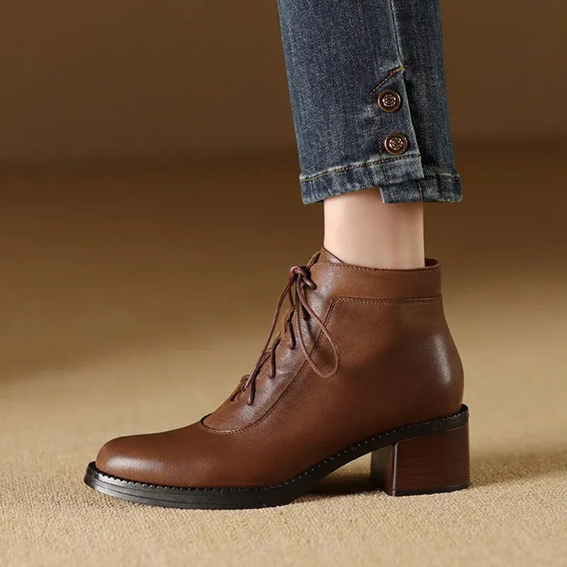 Jasmine Leather Ankle Boots — photo 2