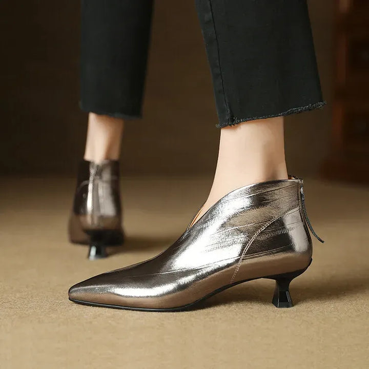 Claudia Genuine Leather Ankle Boots — photo 15