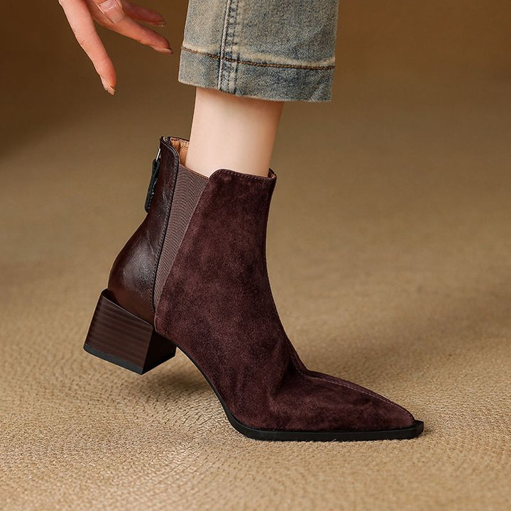 Clementine Block Heel Ankle Boots — photo 35