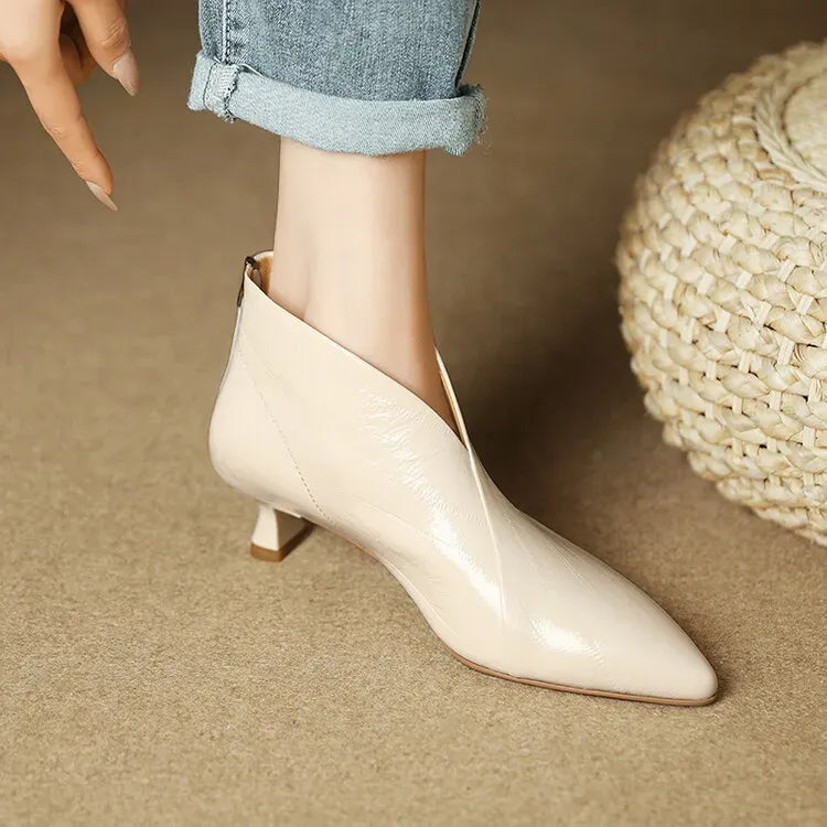 Claudia Genuine Leather Ankle Boots — photo 25