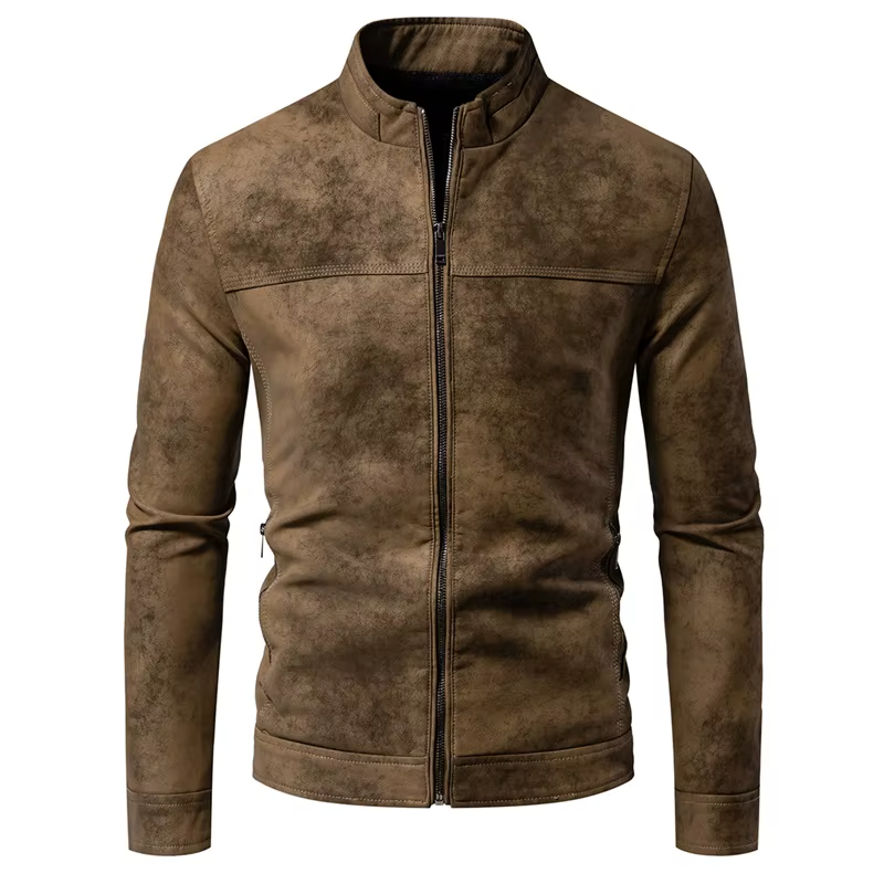 Men’s Faux Leather Jacket - Heston Manor