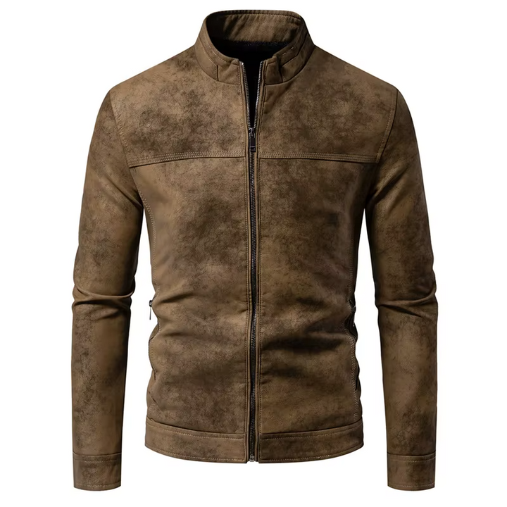 Men’s Faux Leather Jacket - Heston Manor
