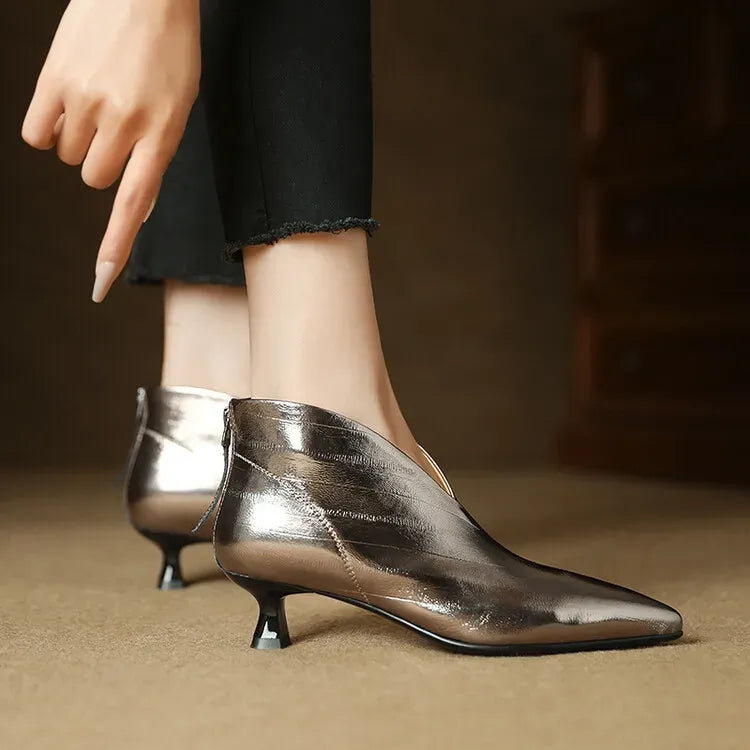 Claudia Genuine Leather Ankle Boots — photo 14