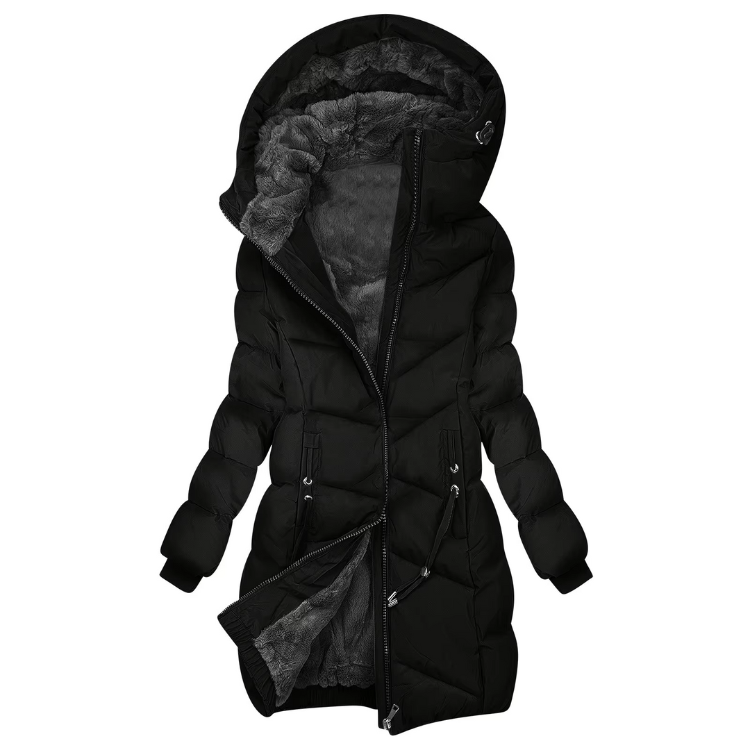 Women’s Winter Plush-Lined Parka - Heston Manor