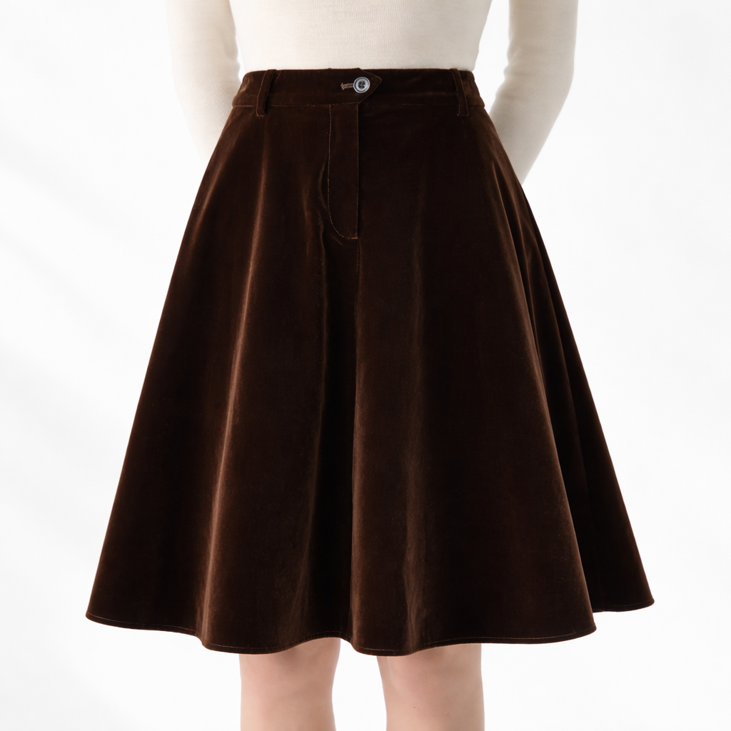 Women’s A-Line Midi Skirt - Heston Manor