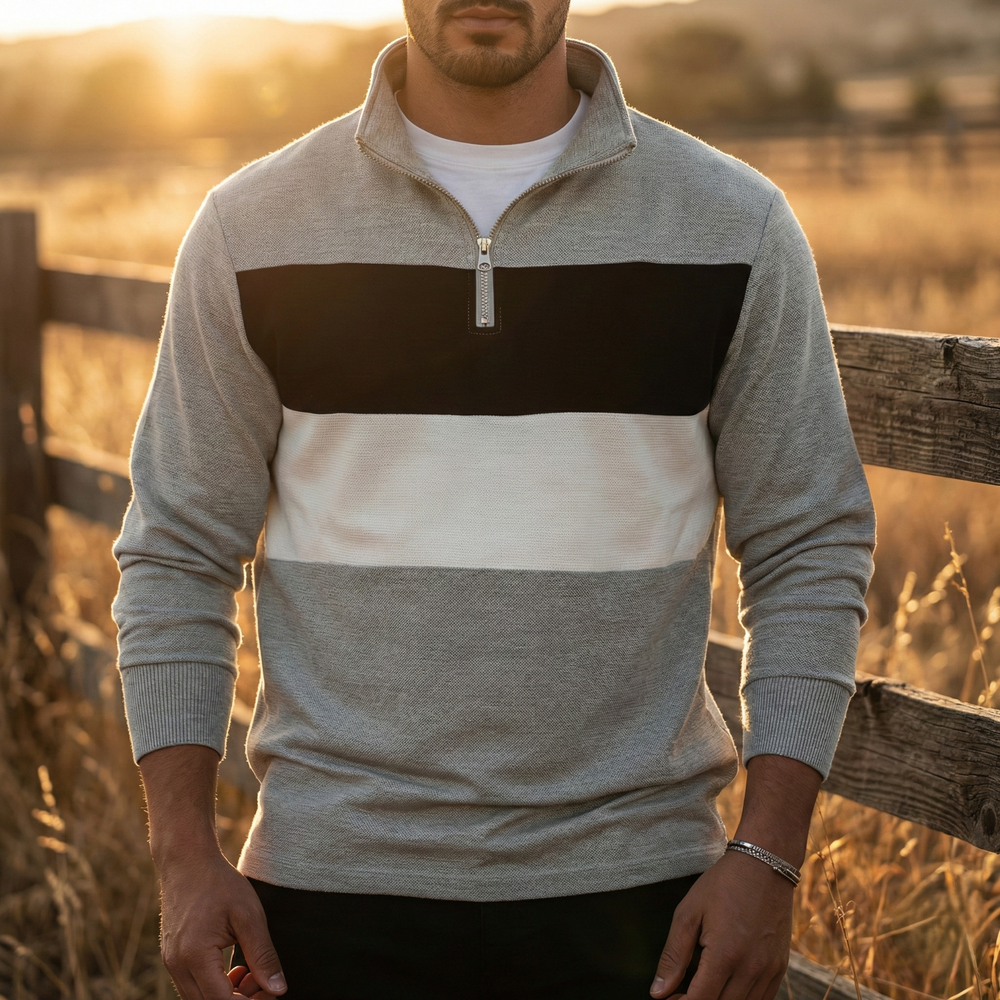 The Highland Quarter Zip - Heston Manor