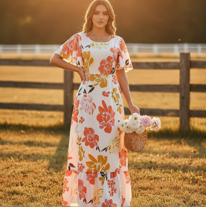 Bloom & Vine Maxi Dress - Heston Manor