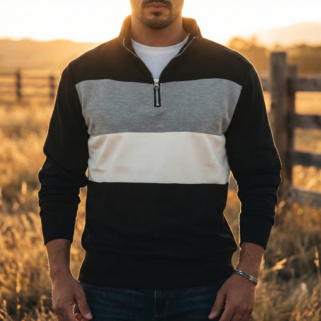 The Highland Quarter Zip - Heston Manor