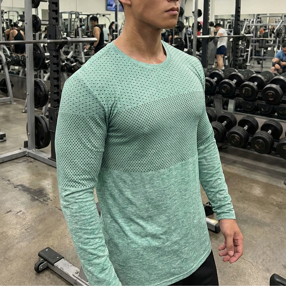 Men’s Quick Dry Long Sleeve Athletic Top - Heston Manor