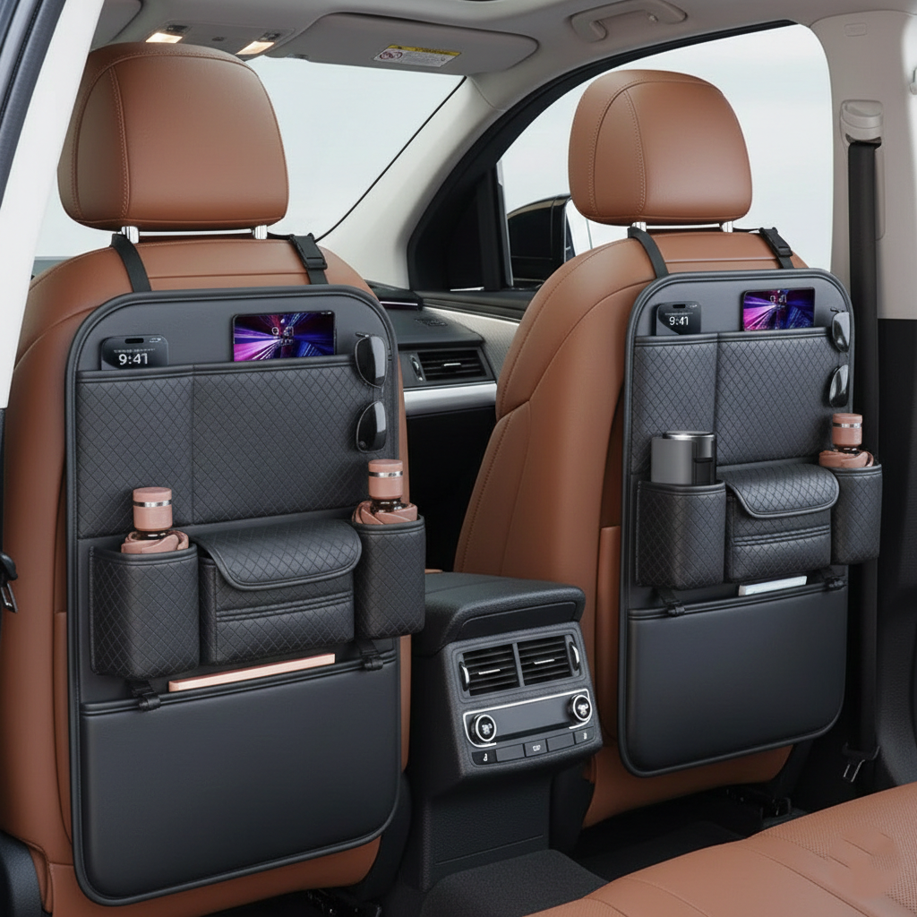 Premium Back Seat Organizer - Heston Manor