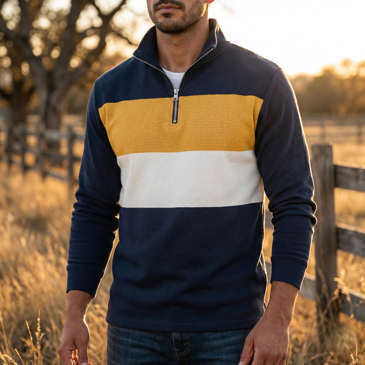 The Highland Quarter Zip - Heston Manor